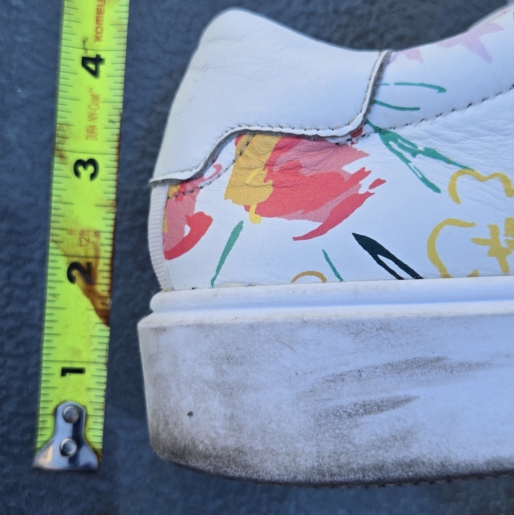 Ted Baker LONNIA-Sketchy Sz 7.5 Magnolia Platform Trainer Sneakers - Picture 9 of 12